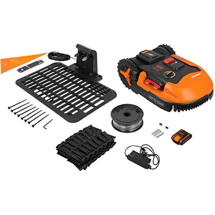 WORX WR147E Landroid Mähroboter, 20 V, Orange PowerShare – Bild 4