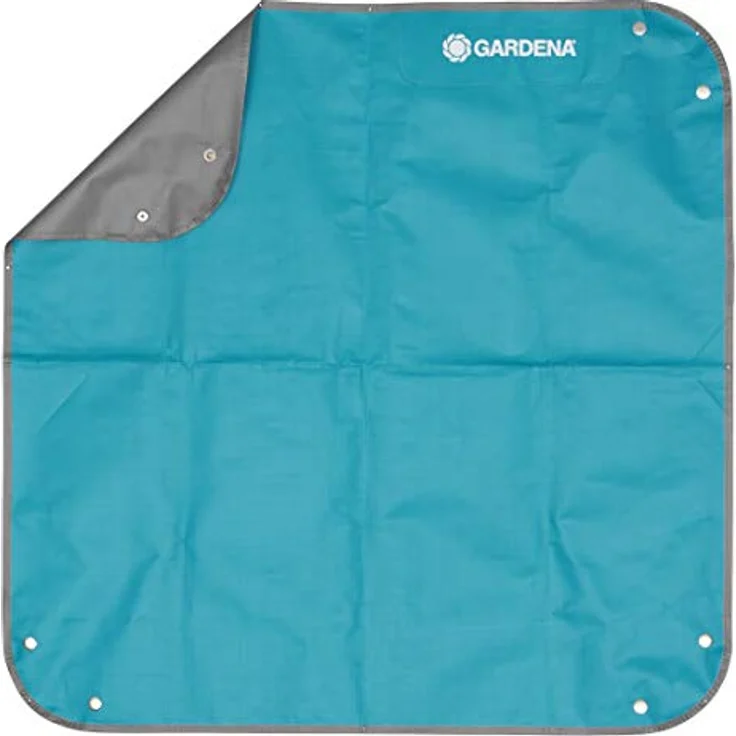 Gardena City Gardening Pflanzmatte S: Arbeitsunterlage für Pflanzarbeiten/Umtopfarbeiten, wasserabweisendes Textilgewebe, 80 x 80 cm (505-20) – Bild 1