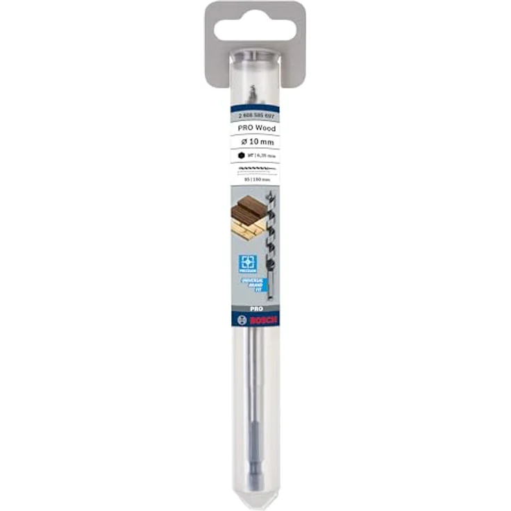 Bosch Professional Holzschlangenbohrer mit 1-4''-Sechskantschaft (Ø 10 mm) ?2608585697 – Bild 3