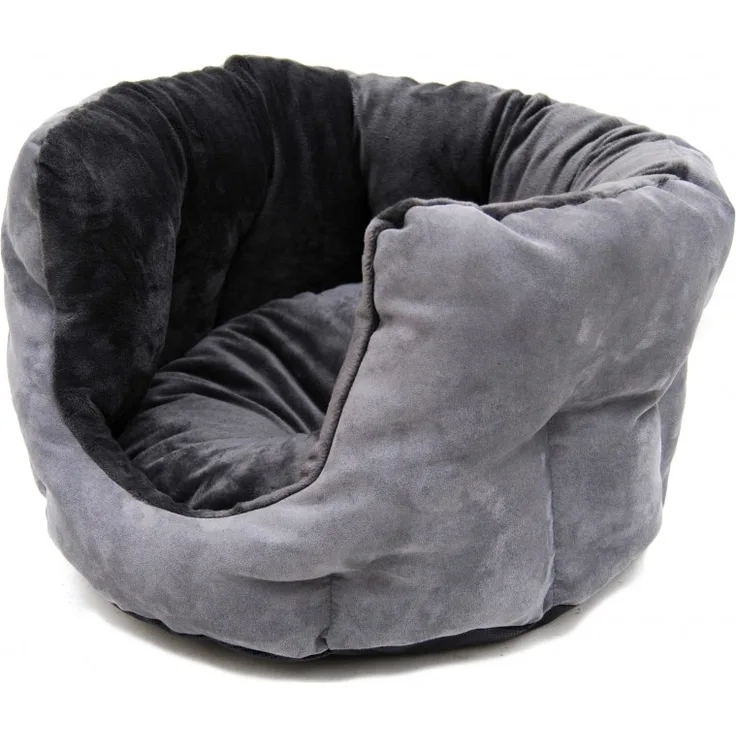 Lebon Katzenbett Valentin Grau Grau 50x50x30 cm