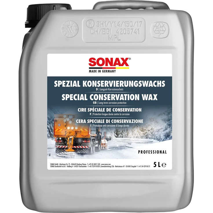 SONAX 04855050  SpezialKonservierungsWachs 5 l – Bild 1