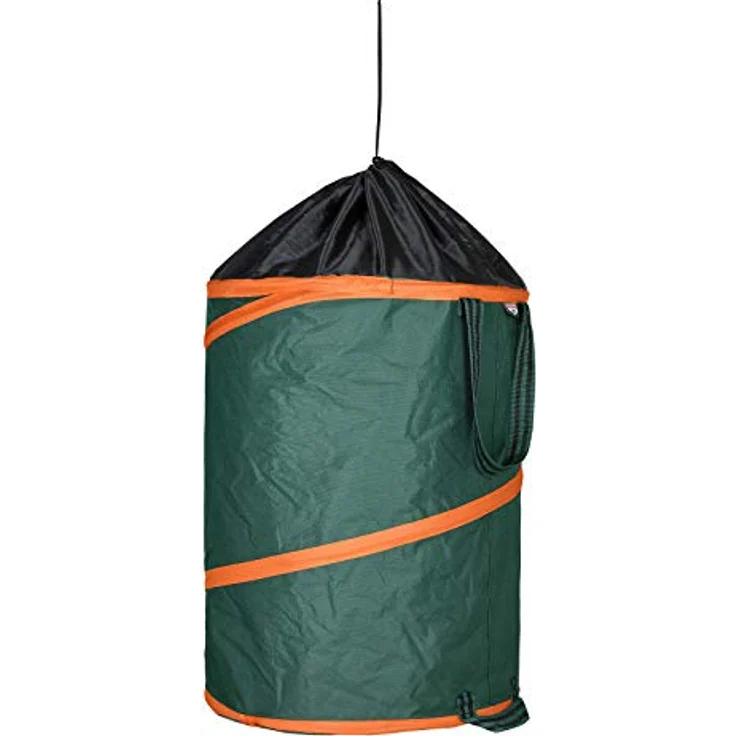 Gardebruk 3 x Gartensack Pop up, 3 x 165 Liter = 495 Liter | verstärkende Spiralfeder | doppelte Kreuznähte | Gartenabfallsack Laubsack – Bild 5