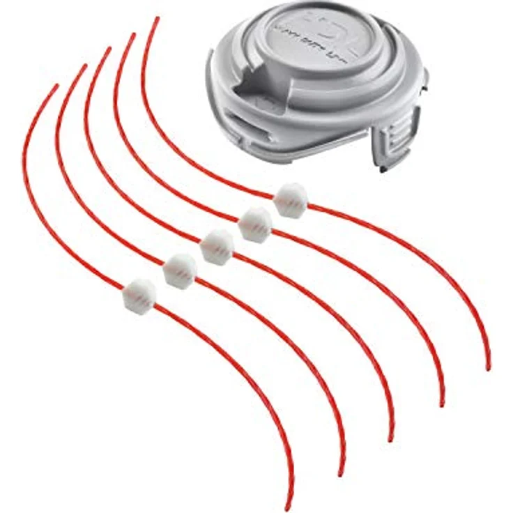 Black+Decker Elektro-Motorsense (900W, E-Drive Technologie, 35 cm Schnittbreite, Kantenschnittfunktion, 8 Hochleistungsfäden) GL9035 – Bild 2