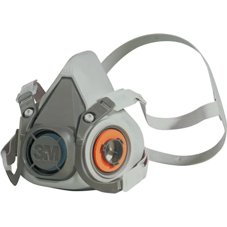 3M Mehrweg-Halbmaske 6300L Maskenkörper ohne Filter , Größe L, Atemschutz, 1 Stück – Bild 4