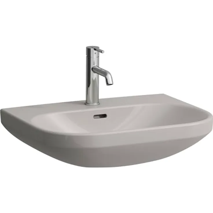Laufen Waschbecken Waschtisch LUA 60x46cm m ÜL 1 HL-A manhattan - Abstand Steinschraubenbefestigung 280 mm