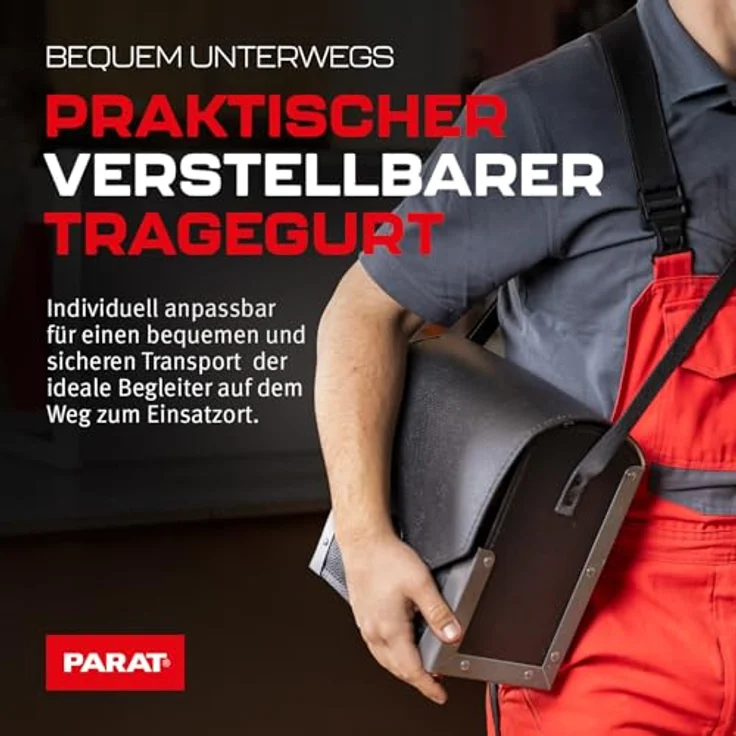 Parat Werkzeugtasche aus Rindleder 230 x 140 x 300 mm m (30200581) – Bild 8
