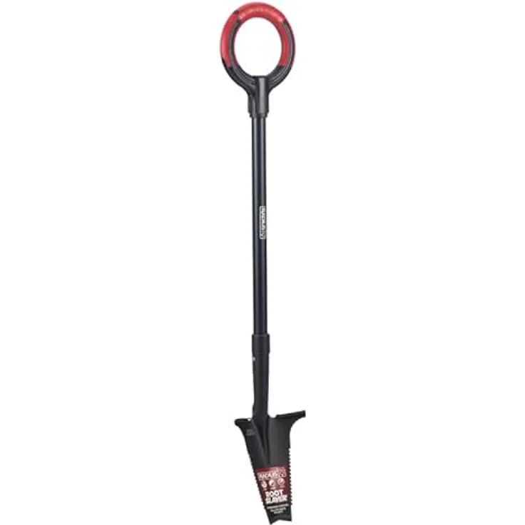 Root Slayer® Spaten 2.0 Radius Pro, Multifunktions-Wurzelspaten mit ergonomischem Griff und Klinge mit Zähnen, 1-St. Set