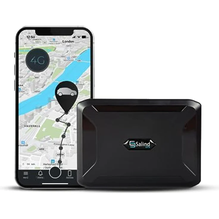 SALIND GPS Tracker 11 (Modell 4G) - GPS-Tracker Auto, Motorrad, Fahrzeuge und LKW´s mit Magnet, etwa 40 Tage Akkulaufzeit (bis zu 90 Tage im Standby Modus) – Bild 1