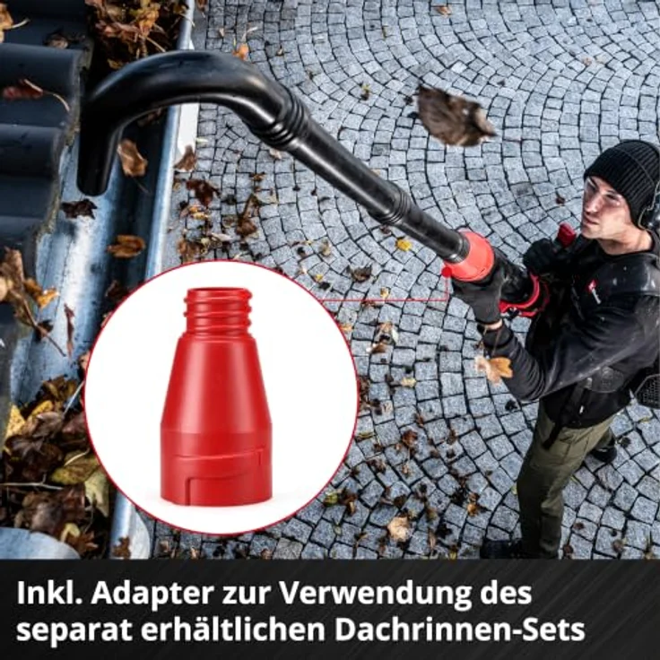 Einhell Akku-Laubbläser GP-LB 36/280 Li E BL-Solo, leistungsstarker Laubsauger mit 36V Akku und hohem Luftstrom – Bild 7
