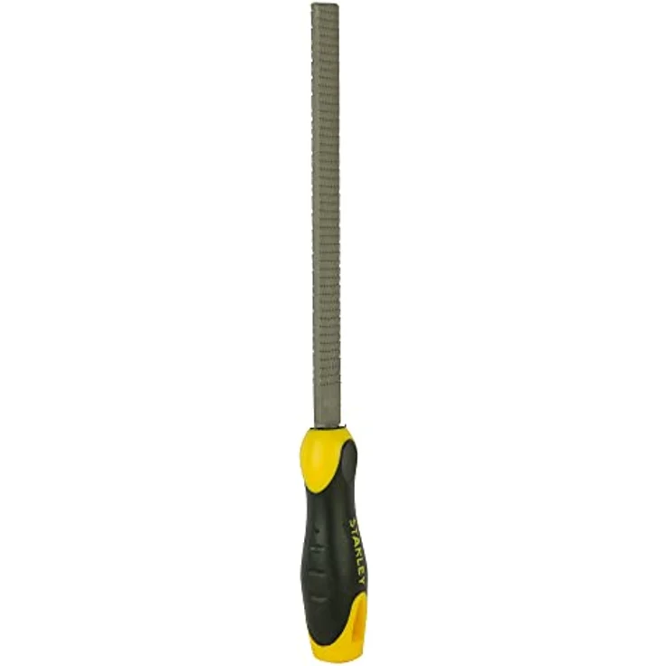 Stanley Holzraspel, Flachstumpf, Hieb 1 (Karbon-Stahl, ergonomischer Bi-Material Handgriff, Griffaussparung) 0-22-465 – Bild 3