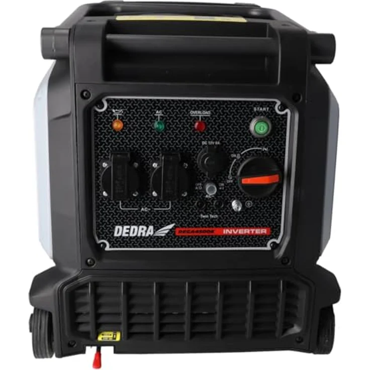 Dedra DEGA4500K, Inverter-Stromaggregat 3,5/3,8 kW mit leiser Betriebsweise und tragbarem Kofferformat – Bild 7