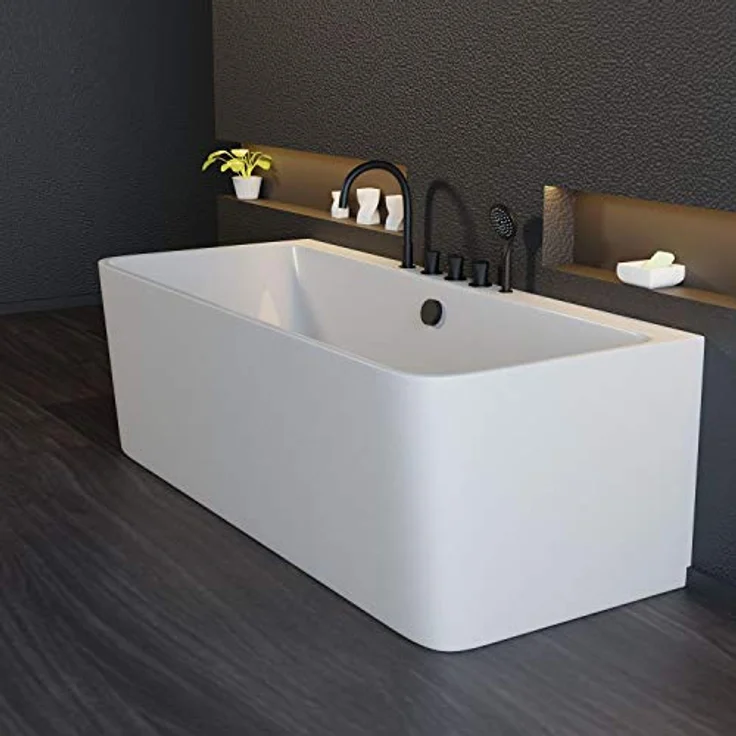 Tronitechnik Badewanne Acrylwanne Standbadewanne, Sanitäracryl Saria – Bild 6
