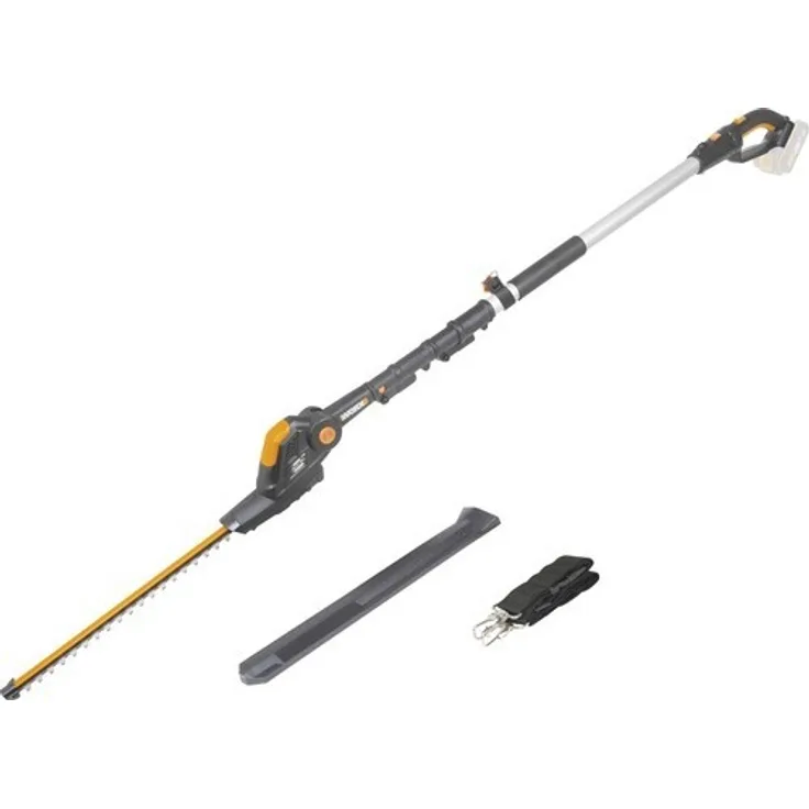 Worx Akku-Teleskop-Heckenschere WG252E.9, 20V, 45cm mit neigbarem Kopf und ergonomischem Griff, ohne Akku und Ladegerät