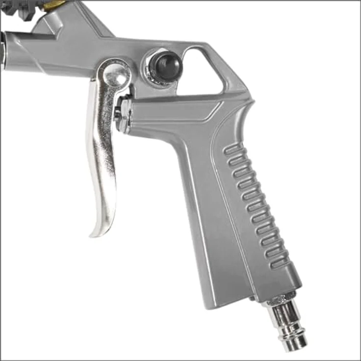 GÜDE Druckluft-Reifenfüller, Aluminium Gehäuse, 0-12 bar Druckbereich, Manometer 75 mm, 350 mm Schlauchlänge – Bild 3