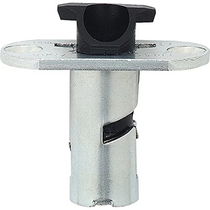 Unbekannt B 0002 BKS Schaltschloss Fluchttürschloss Stulp 54x20, automatische Verriegelung oben, Stahl verzinkt 1895, Silber