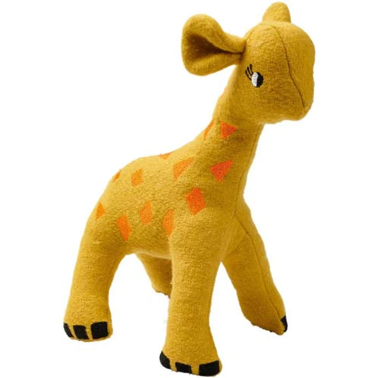 HUNTER EIBY Hundespielzeug, upgecyceltes Außenmaterial, recycelte Füllung, 21 cm, Giraffe - Preisvergleich – Bild 1