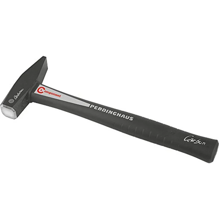 Peddinghaus Schlosserhammer 'CARBOTEC' 800 g mit CARBOTEC 4-K Stiel - DIN 1041, innovativer Aufbau mit Carbonfasern und Glasfaserkern – Bild 1
