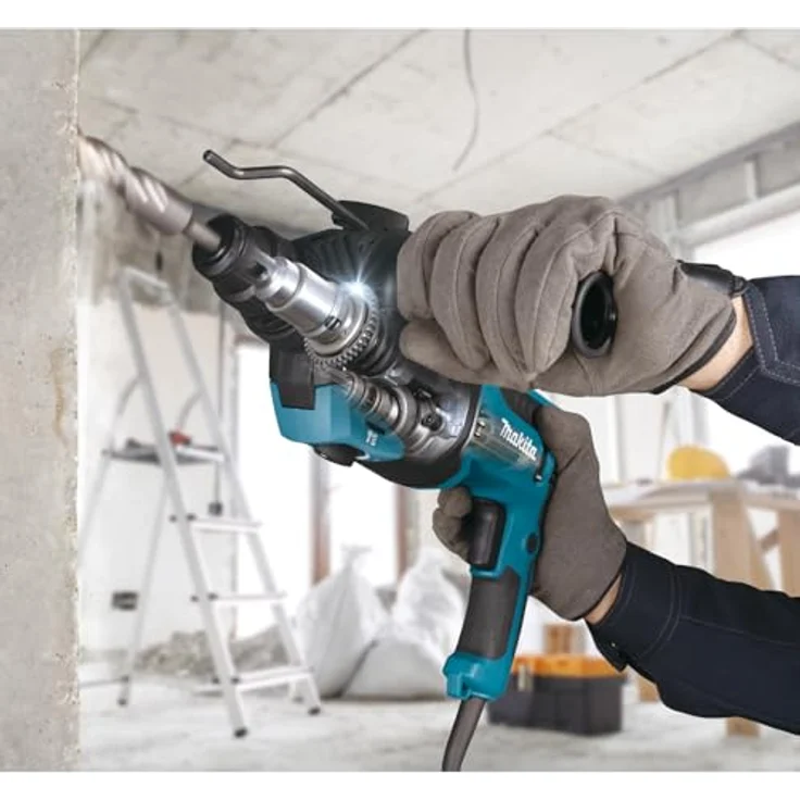 Makita Bohrhammer HR2670 Kombihammer, kabelgebunden, 800 W Leistung, SDS-PLUS Werkzeugaufnahme – Bild 4