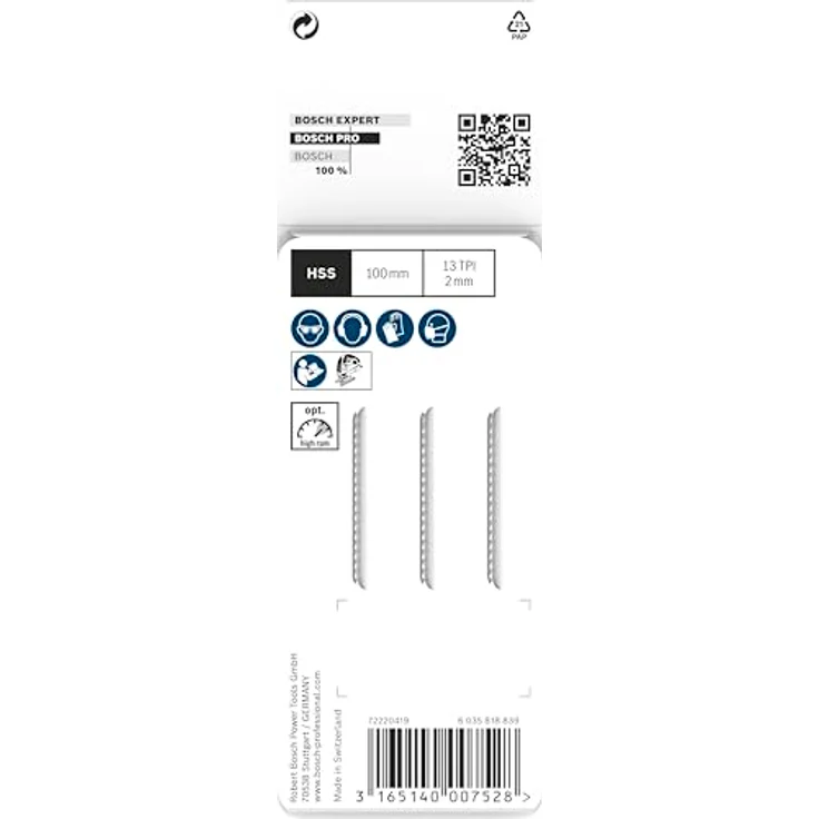 Bosch Professional Stichsägeblätter Acryl T101A 3 Stück – Bild 5