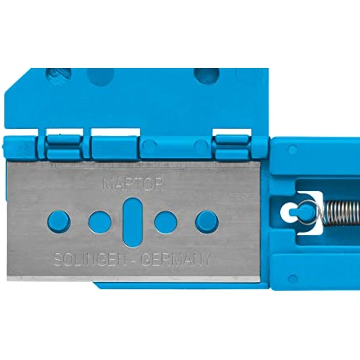MARTOR Sicherheitsmesser Mit Klingeneinzug, SECUNORM HANDY, Profi Cuttermesser, Klein, Stahl, Rechts- & Linkshänder, GS Geprüft - Preisvergleich – Bild 5