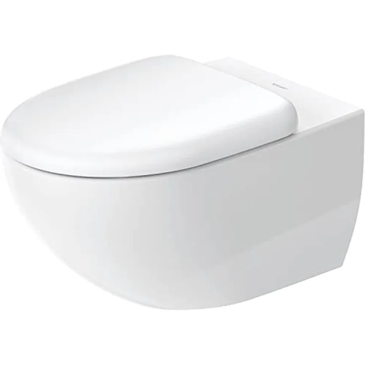 Duravit Architec Wand-WC Rimless Set 457209, Tiefspüler inkl. WC-Sitz - 45720900A1