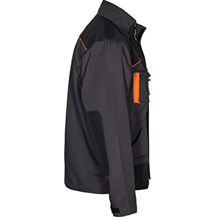 Artmas Arbeitsjacke Classic Grau, professionelle Sicherheitsjacke für Industrie und Baugewerbe – Bild 7