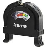 "Hama Batterietester Universal-Messgerät für Akkus, Batterien, schwarz, Restspannung in Sekundenschnelle, Belastungstest, 6 verschiedene Batterietypen misst"