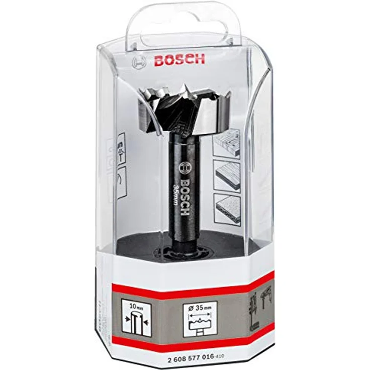 Bosch Forstnerbohrer 35 mm, Präzisionsbohrer für Hart- und Weichholz, Gesamtlänge 90 mm – Bild 2