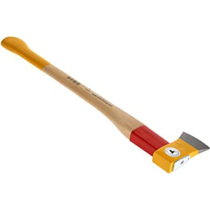 Ochsenkopf Spalt-Fix-Axt, Spaltaxt mit Rotband-Plus Stielbefestigung, Langlebiger Stiel aus Hickoryholz, 2,15 kg – Bild 5