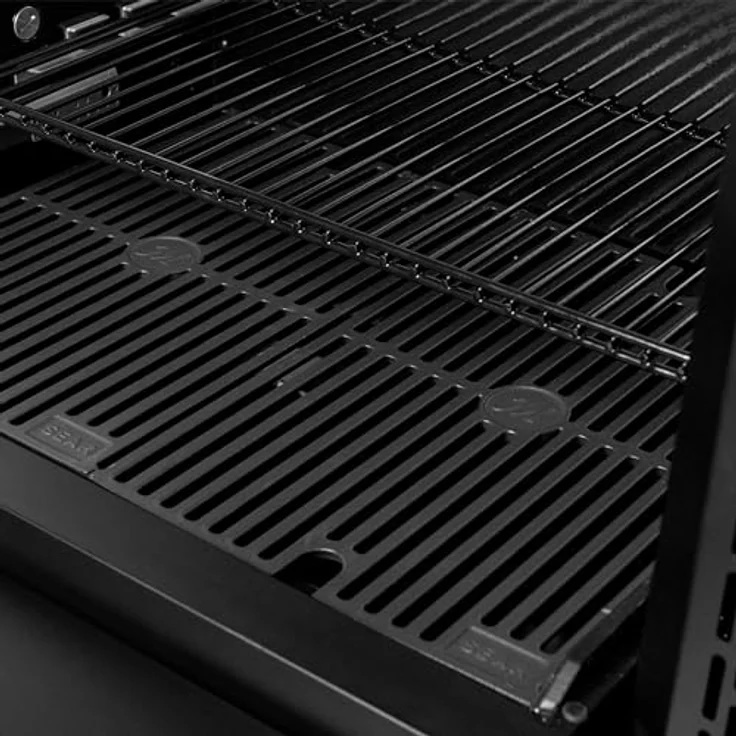 Masterbuilt Gravity Series 600, Digitaler Holzkohlegrill & Smoker mit WiFi-Technologie, 600 Cooking Sq Zoll, GravityFed Kohlebehälter, reversible Smoke & Sear Gusseisenroste, schwarz, Modell MB20041023 – Bild 4