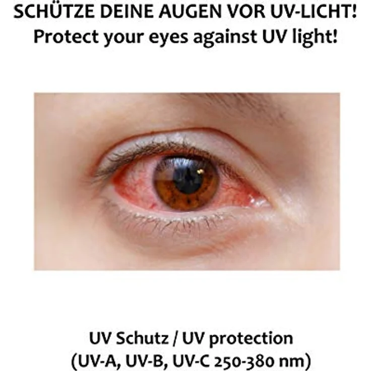 AGETECH SafeLightPro F2 Lichtschutzbrille für IPL/SHR/HPL Haarentfernung, UV-C-Schutz, 200-3000nm, kratzfest, individuell verstellbar – Bild 5