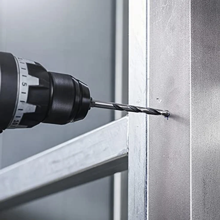 Bosch Professional 10 Stück HSS Spiralbohrer PointTeQ (für Metall, 4,1 x 43 x 75 mm, Zubehör Bohrschrauber) - Preisvergleich – Bild 4