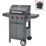KONIFERA Gasgrill Salerno, BxTxH: 117x54x110 cm, mit Schutzhülle - Preisvergleich