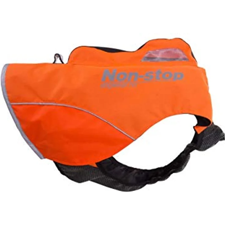 Non-Stop Dogware Protector Vest, Hundewarnweste für Sicherheit im Gelände, Größe L mit 3M Reflektionsstreifen – Bild 1
