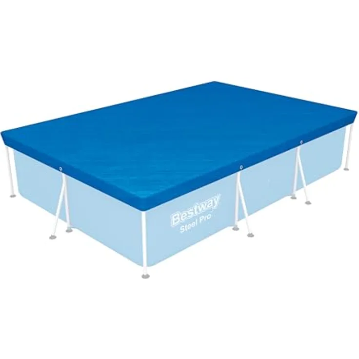Bestway PE-Abdeckplane 304 x 205 cm, blau, eckig