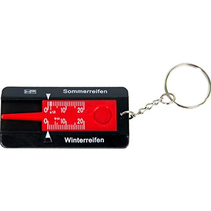 HP Autozubehör 18252 Reifenprofilmesser analog, mechanisch Messbereich Tiefe 0 - 20mm – Bild 1
