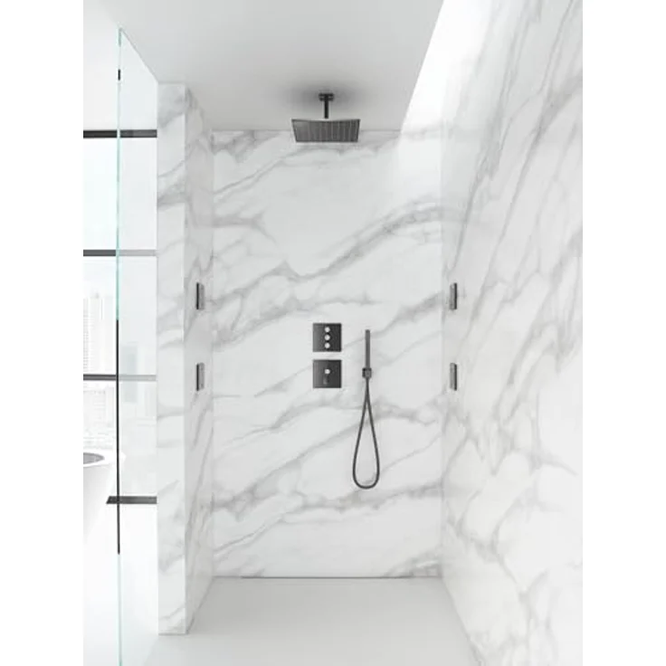 GROHE Silverflex, knickfester Duschschlauch, anthrazit, 1,25m, druckbeständig, TwistStop Funktion, hard graphite – Bild 2