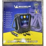 Michelin 12 V Kompressor, Luftkompressor mit programmierbarer Druckeinstellung und 16 l Tankvolumen, inklusive Adapter für Spielzeug, Ball und Fahrrad