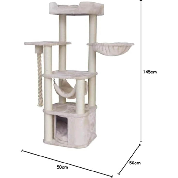 Nobby 63769-92 Kratzbaum Classic Zada Cream – Bild 2