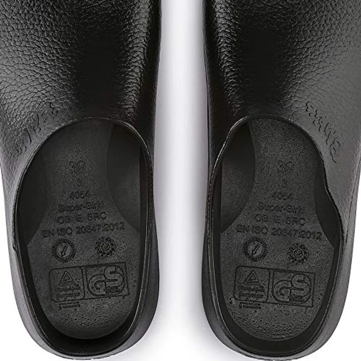 Birkenstock Super-Birki schwarz Clog, wasserdichter Sicherheitsschuh mit auswechselbarem Kork-Fußbett – Bild 6