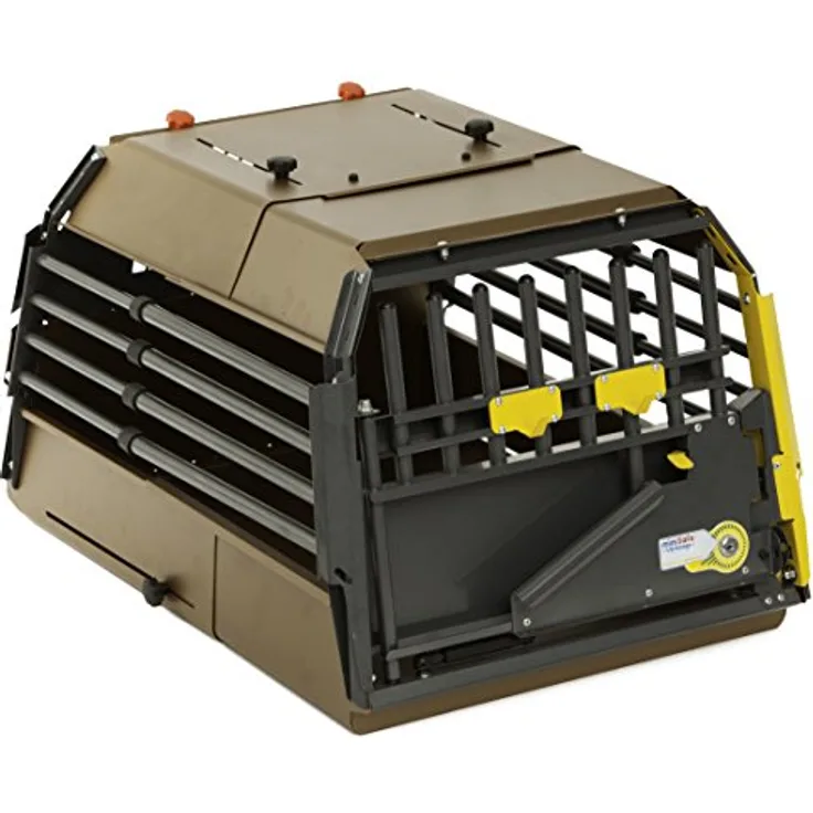 4x4 North America Variocage Mini-Max, XL Hundekäfig, Crash-getestet mit verriegelbaren Türen und Notfallklappe