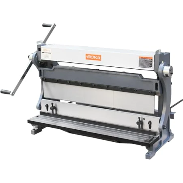 GEMTO BOKA 3-in-1 Blechbearbeitungsmaschine 760mm, Tafelschere, Abkantbank & Rundbiegemaschine, stabil, für Werkstatt & Industrie – Bild 2