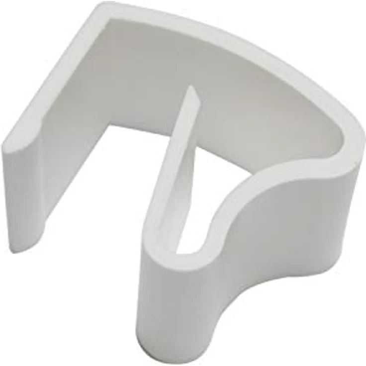 Gardinia Klemmhalter Kunststoff für Alu-Jalousien 25 x 25 mm, weiß 2er-Set - Gardinia – Bild 2