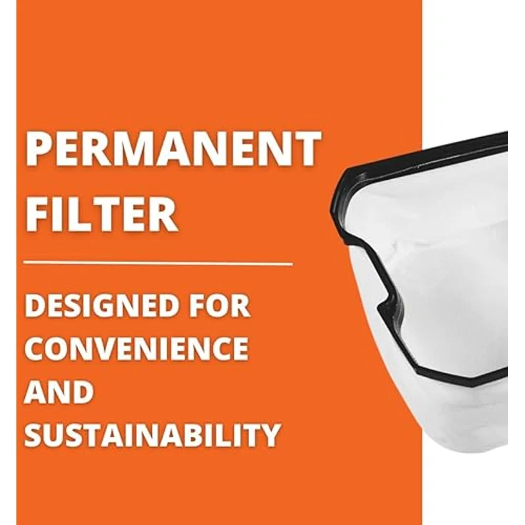 FEIN Permanentfilter 31345064010, langlebiger Staubsaugerfilter, geeignet für DUSTEX 25L und 35L Modelle – Bild 2