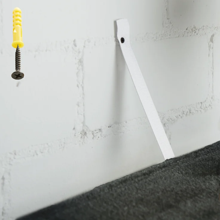 tectake Kratzbaum Hansi 260cm - grau/weiß – Bild 10