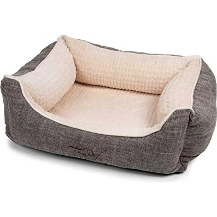 TrendPet VitaBed Beige - Orthopädisches Hundebett mit 5cm Memofoam (60x50cm) – Bild 1