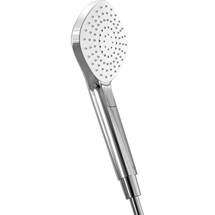 Ideal Standard Idealrain Evo Handbrause, 3-Funktionen Diamond, 115 mm, Chrom, wassersparend mit ergonomischem Druckknopf – Bild 3