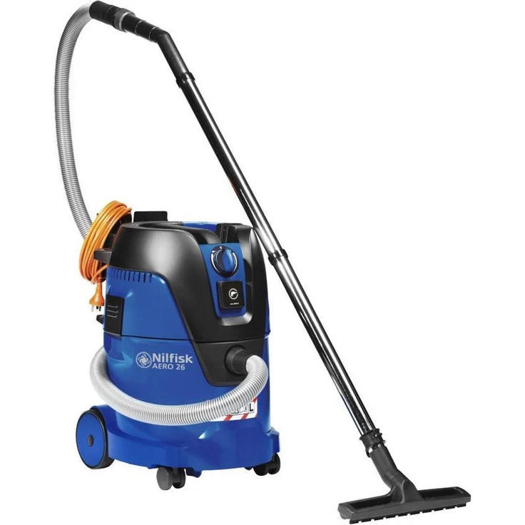 Nilfisk Nass-Trocken-Sauger AERO 26-2L PC 220-240V 50/60HZ, Kompakter Sicherheitssauger mit BluetoothFernbedienung, blau - Preisvergleich