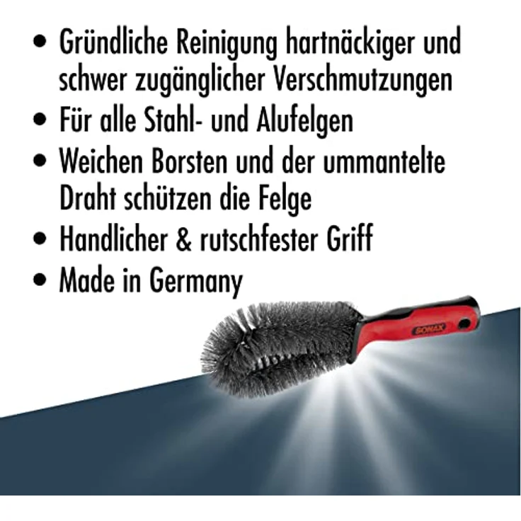 SONAX 04179000 FelgenBürste 62 g - Preisvergleich – Bild 3