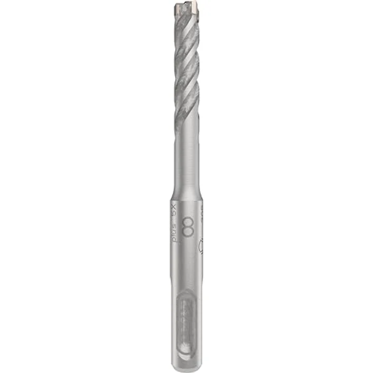 Bosch PRO SDS plus-5X Hammerbohrer, 8 mm, 50 mm Arbeitslänge, für Stahlbeton, robustes 4-Schneider-Design – Bild 1
